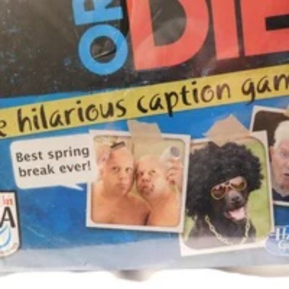 Funny Or Die The Hilarious Caption Board Game 2013 Hasbro Gaming Brand New - Picture 2 of 5